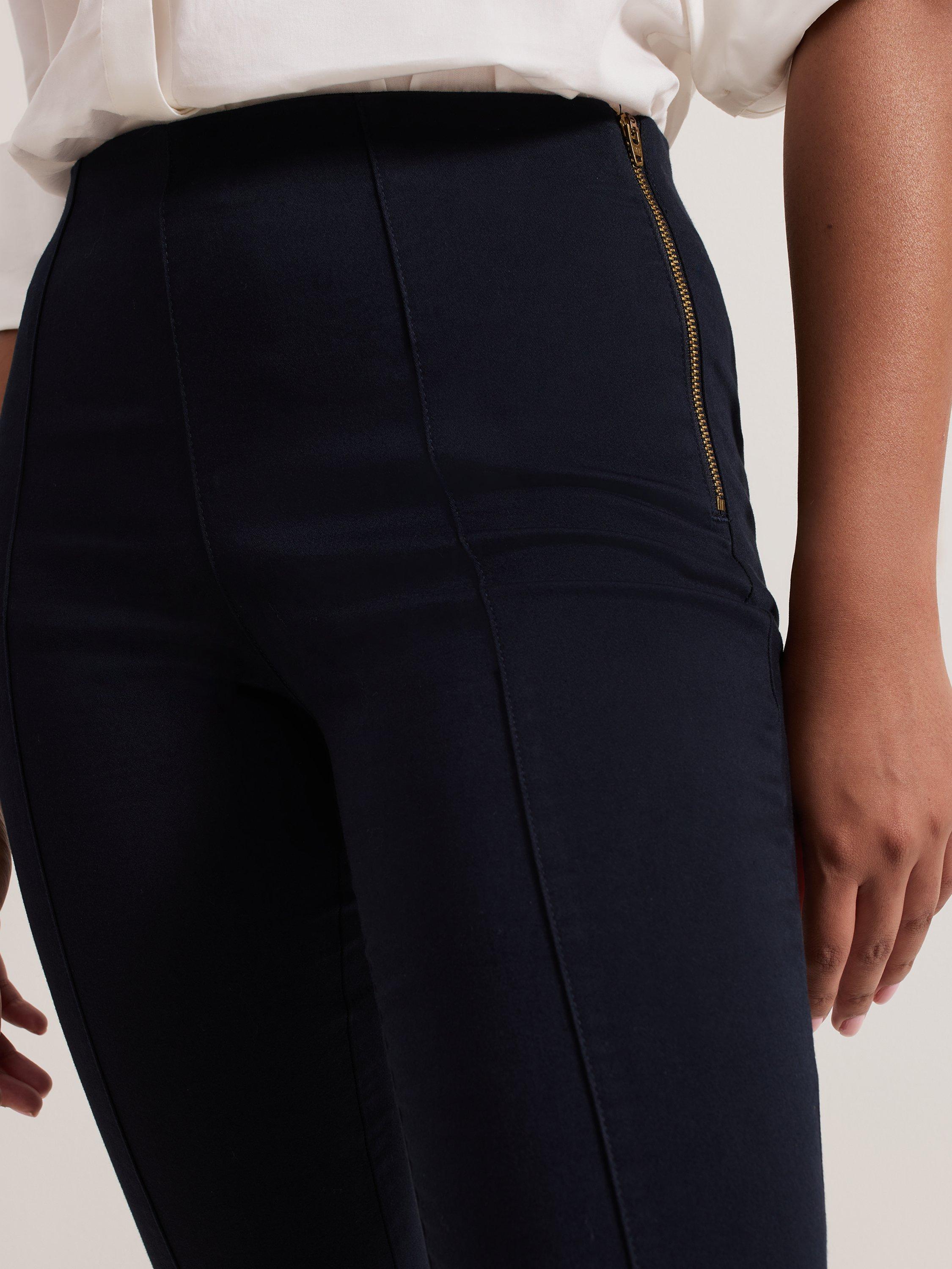 Product image 5 of 5, which shows Phase Eight Petite Amina Skinny Trousers, Indigo, 8
