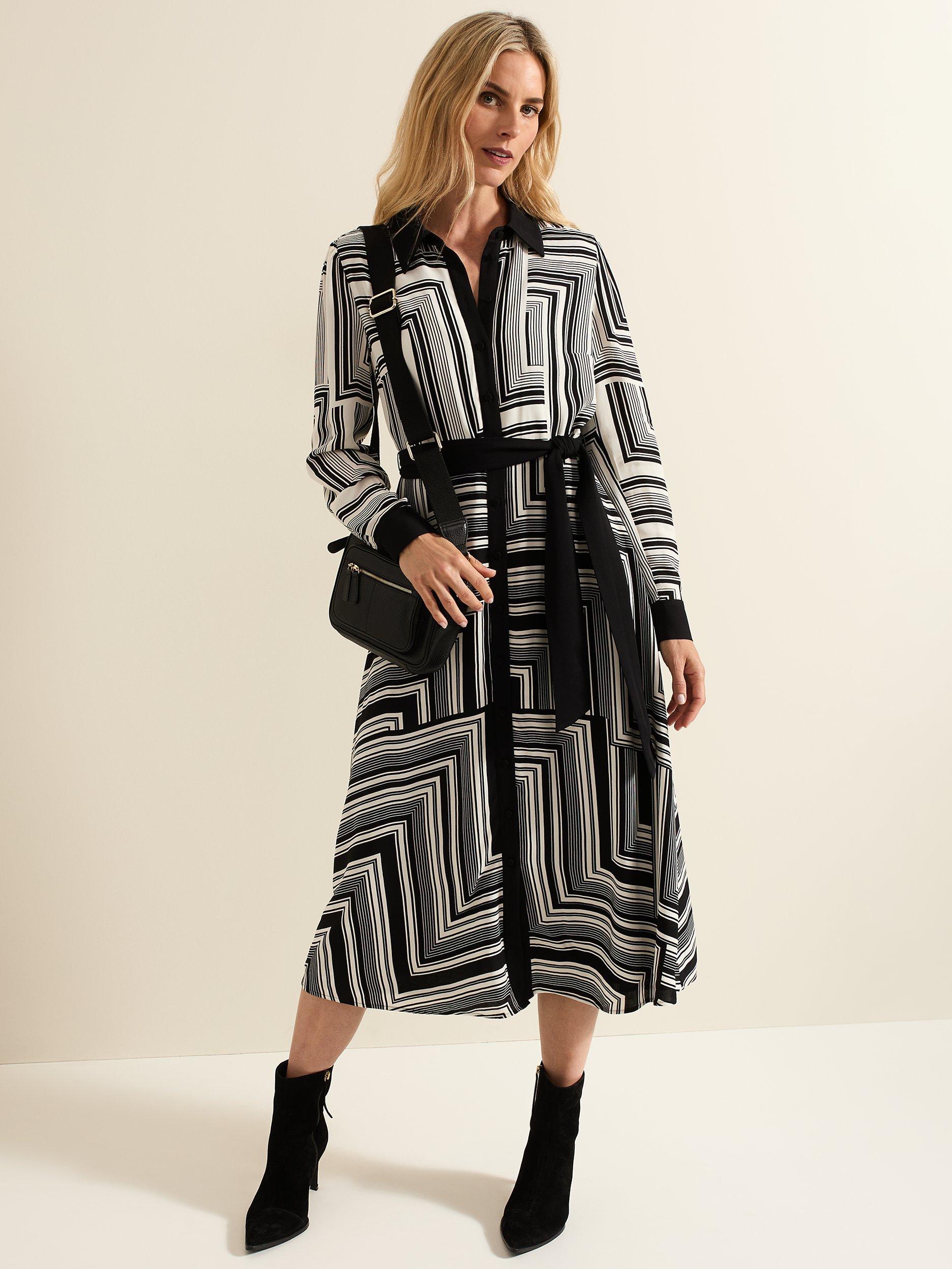 Phase eight sophie stripe dress best sale