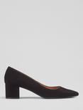 L.K.Bennett Clara Suede Block Heel Courts