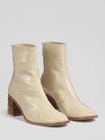 L.K. Bennett Camila Leather Ankle Boots