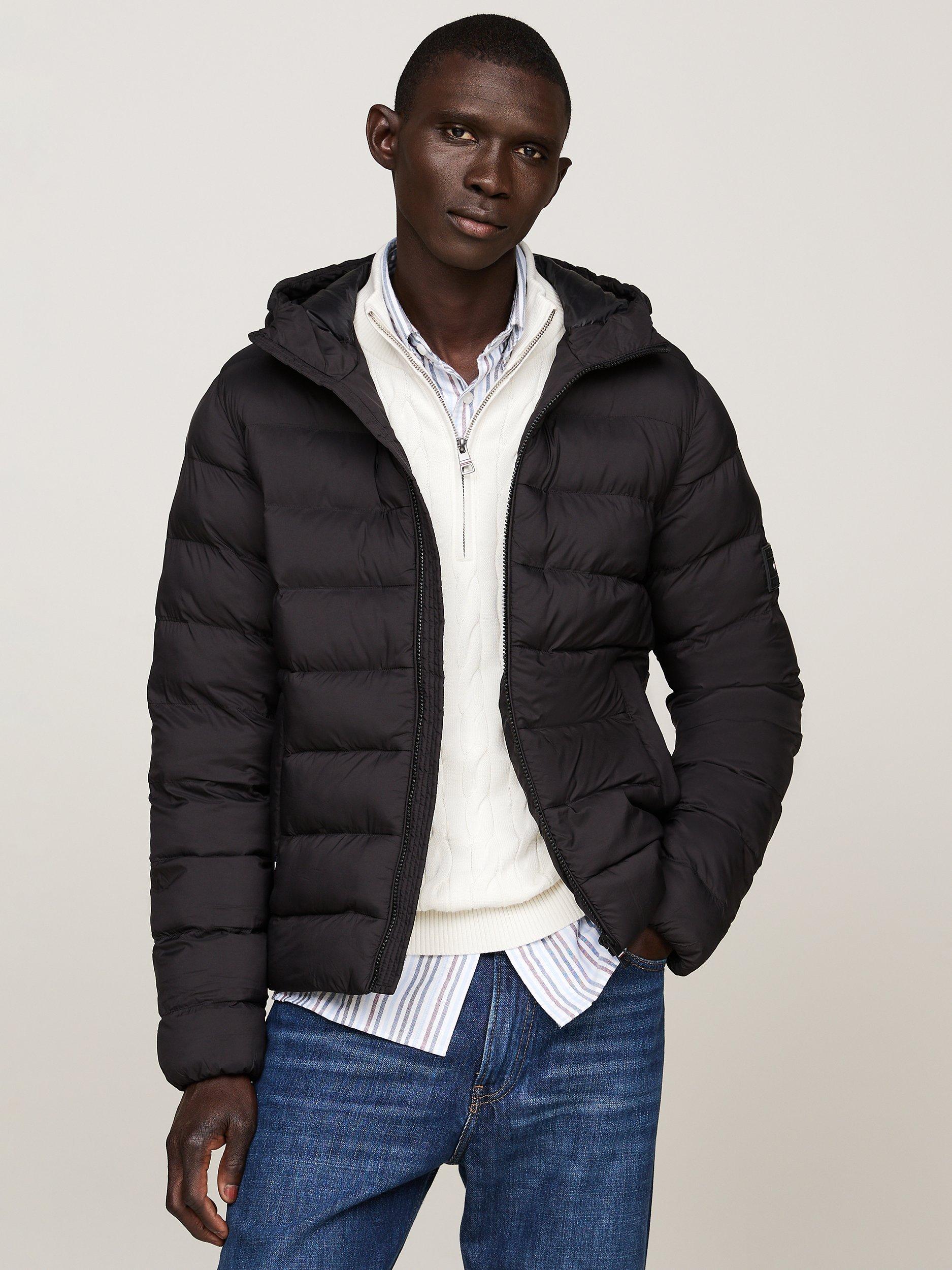 Tommy Hilfiger Hooded Padded Jacket Black