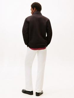 Tommy Hilfiger Essential Half Zip Sweatshirt, Black - view 2, Black