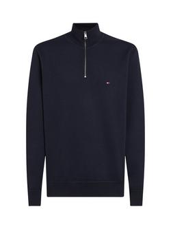 Tommy Hilfiger Essential Half Zip Neck Jumper, Desert Sky, Desert Sky