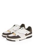 Tommy Hilfiger Basket Leather Trainers, Dark Coffee