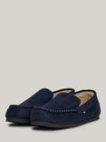 Tommy Hilfiger Faux Teddy Lined Slippers