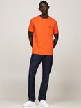 Tommy Hilfiger Stack Tee, Bonfire Orange