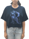 Harry Potter Ravenclaw Crop T-Shirt, Blue Dark