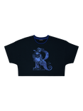 Harry Potter Ravenclaw Crop T-Shirt, Blue Dark