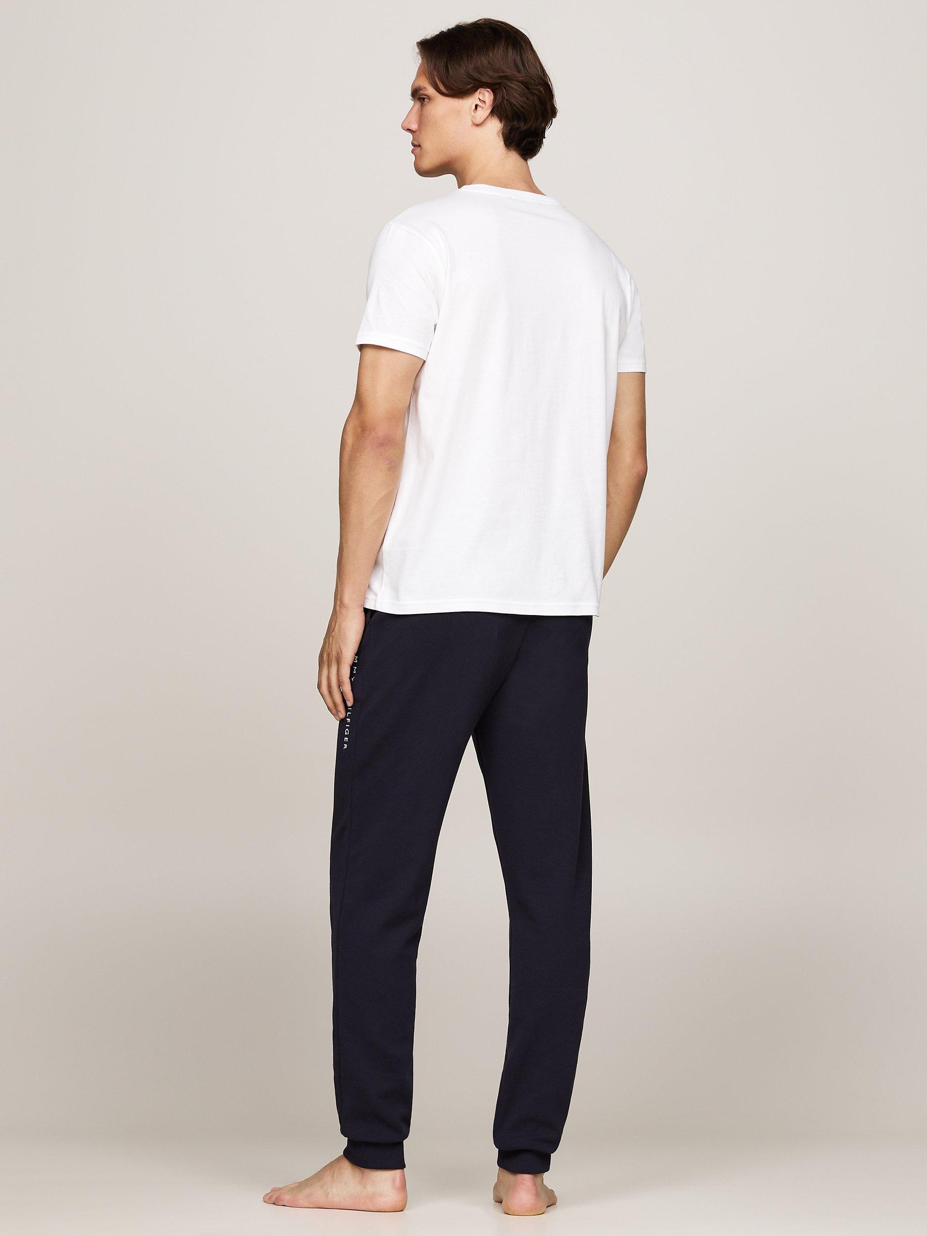Product image 4 of 5, which shows Tommy Hilfiger Block Logo T-Shirt, White, XL