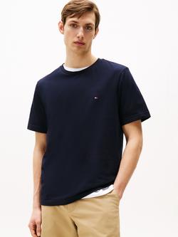 Tommy Hilfiger Solid Regular Fit Tee, Navy