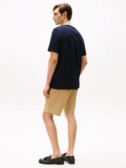 Tommy Hilfiger Solid Regular Fit Tee - view 2, Navy
