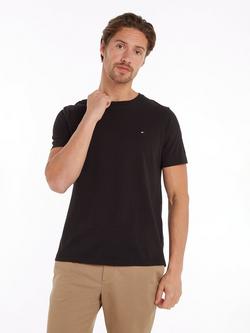 Tommy Hilfiger Solid Regular Fit Tee, Black