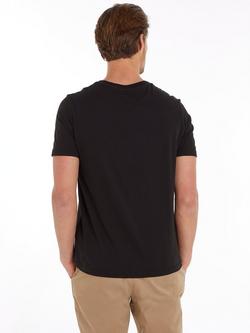 Tommy Hilfiger Solid Regular Fit Tee - view 2, Black