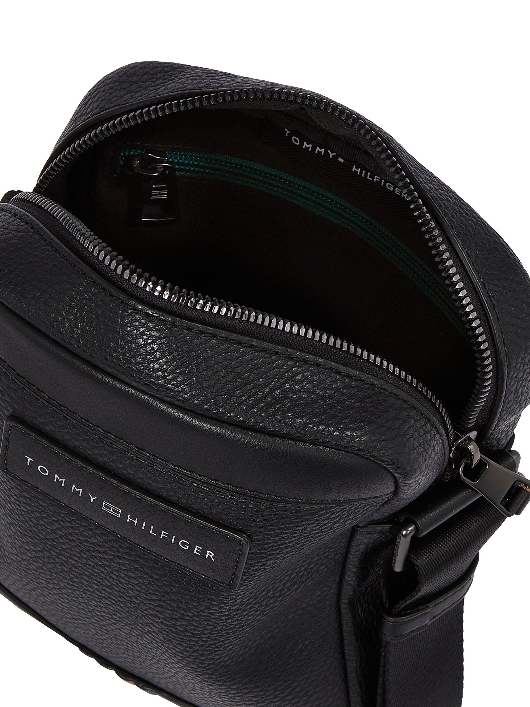 Product image 3 of 5, which shows Tommy Hilfiger Business Mini Reporter Bag, Black