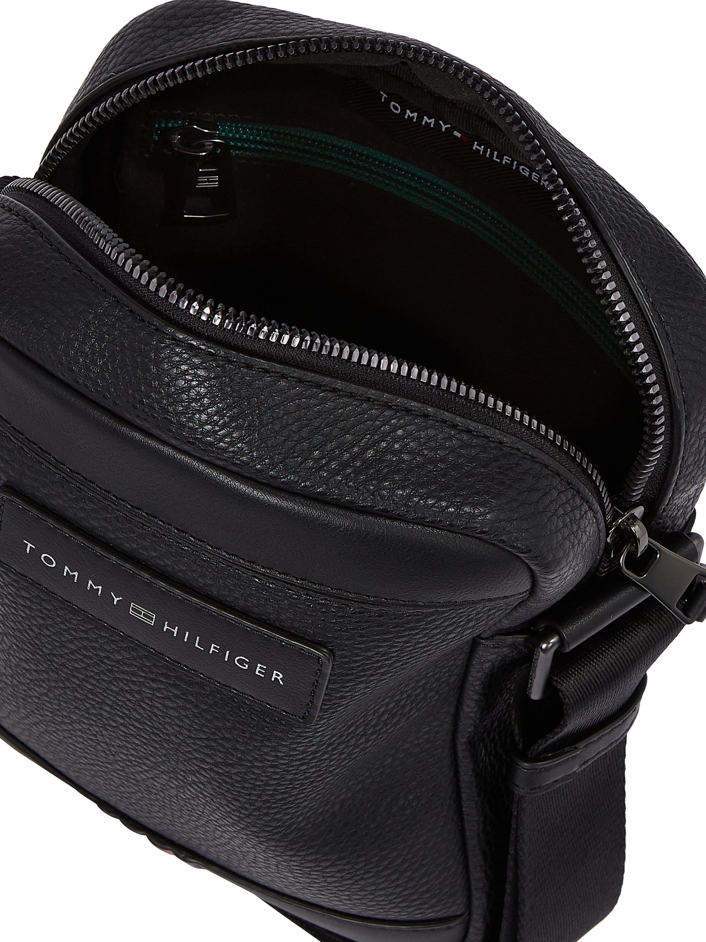 Product image 4 of 5, which shows Tommy Hilfiger Business Mini Reporter Bag, Black