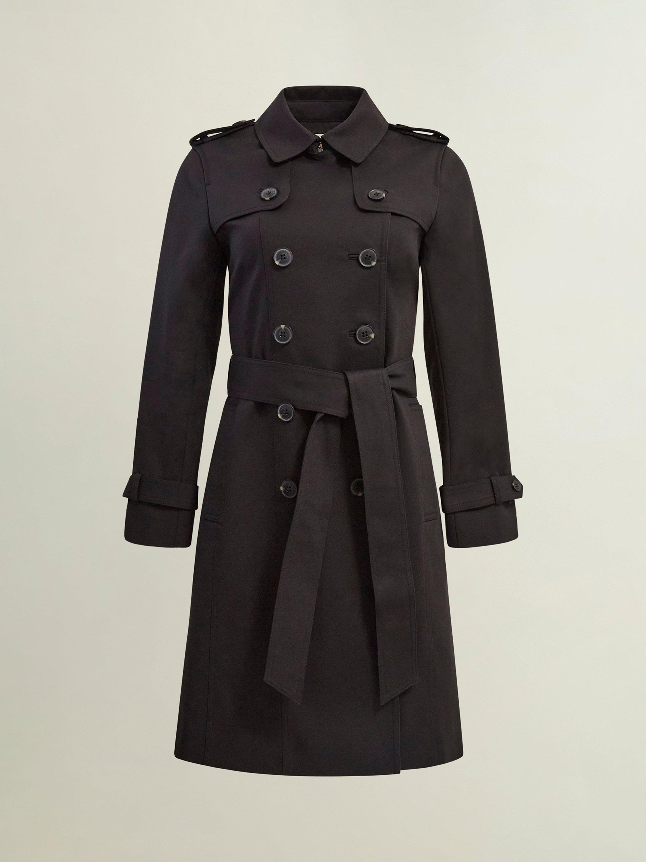 Hobbs Saskia Trench Coat Black