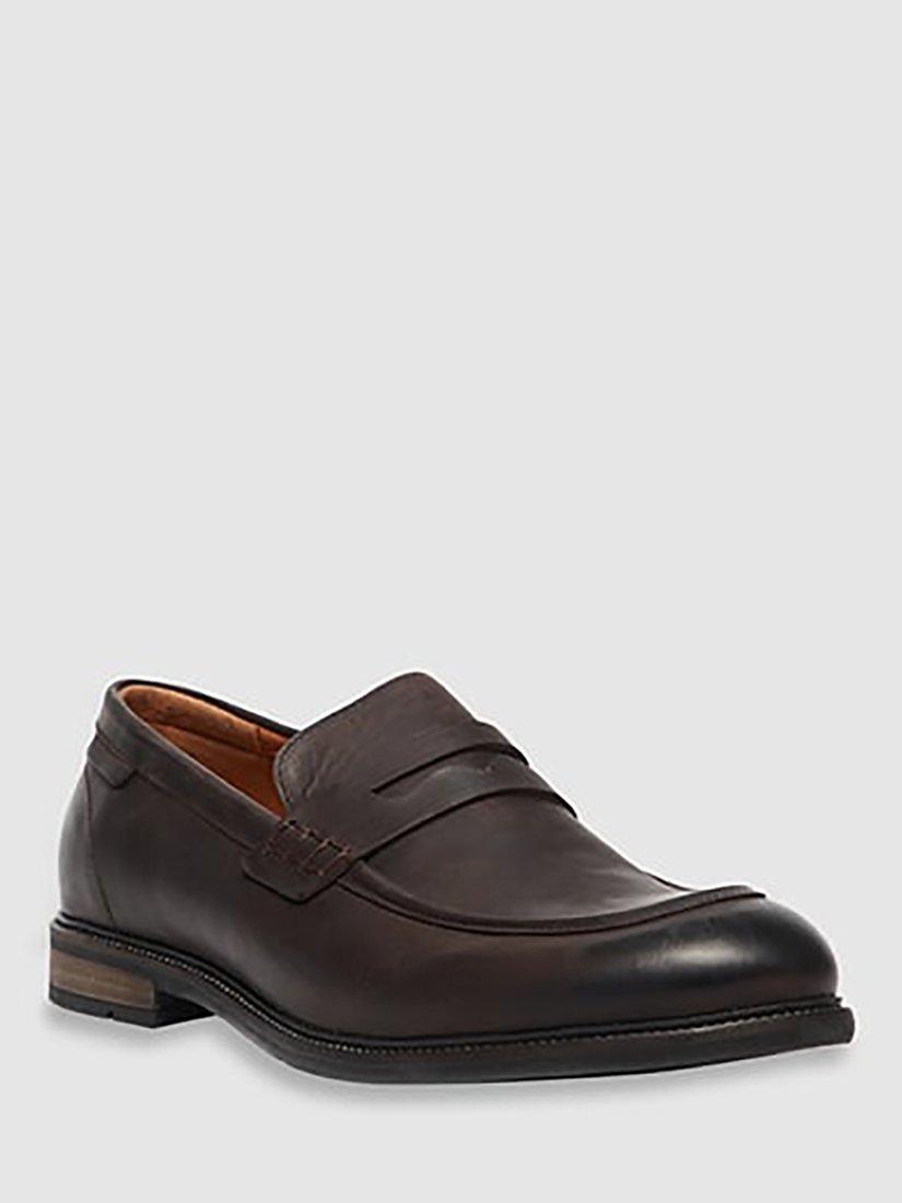 Product image 2 of 8, which shows Rodd & Gunn Portobello Leather Loafers, Brown, 6