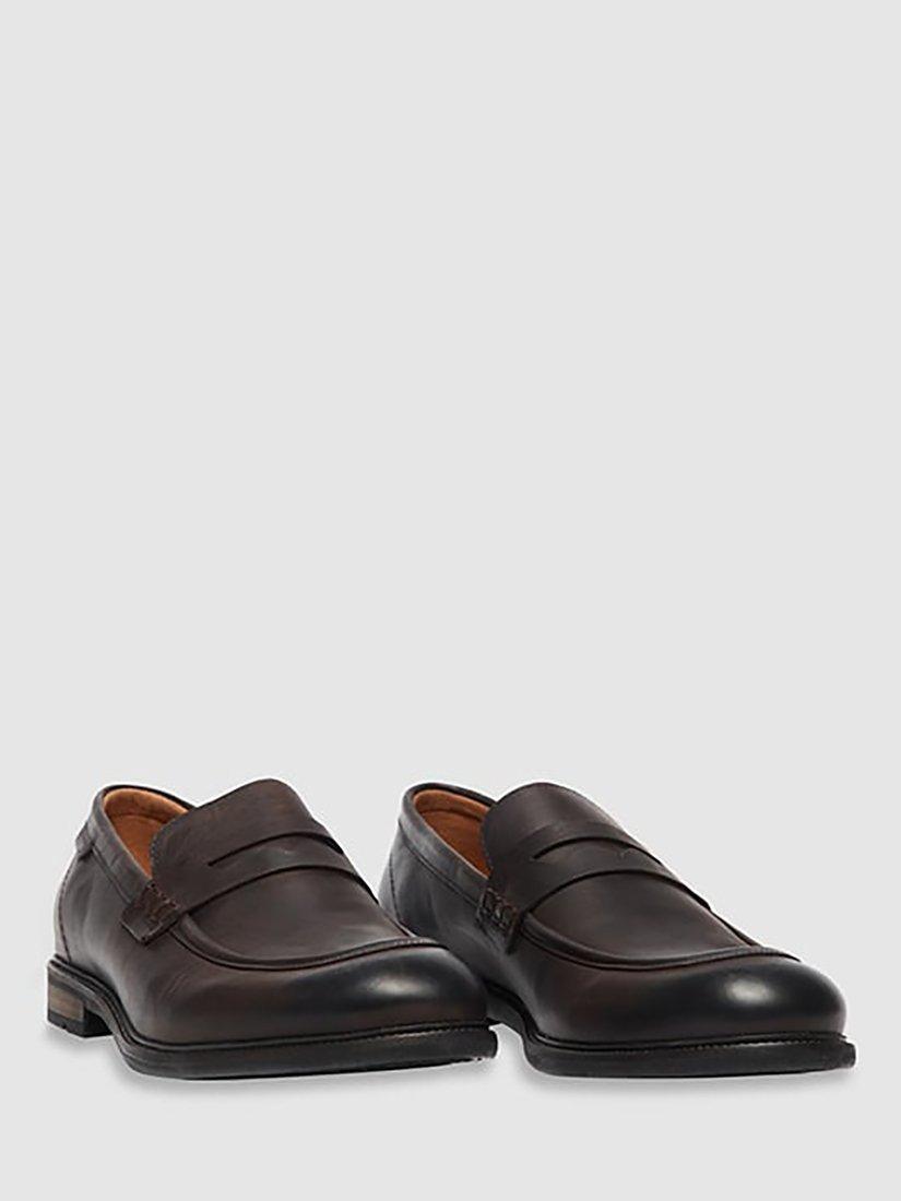 Product image 8 of 8, which shows Rodd & Gunn Portobello Leather Loafers, Brown, 6
