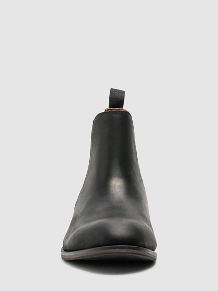 Product image 5 of 9, which shows Rodd & Gunn Kingsview Road Leather Chelsea Boots, Nero Wash, 6