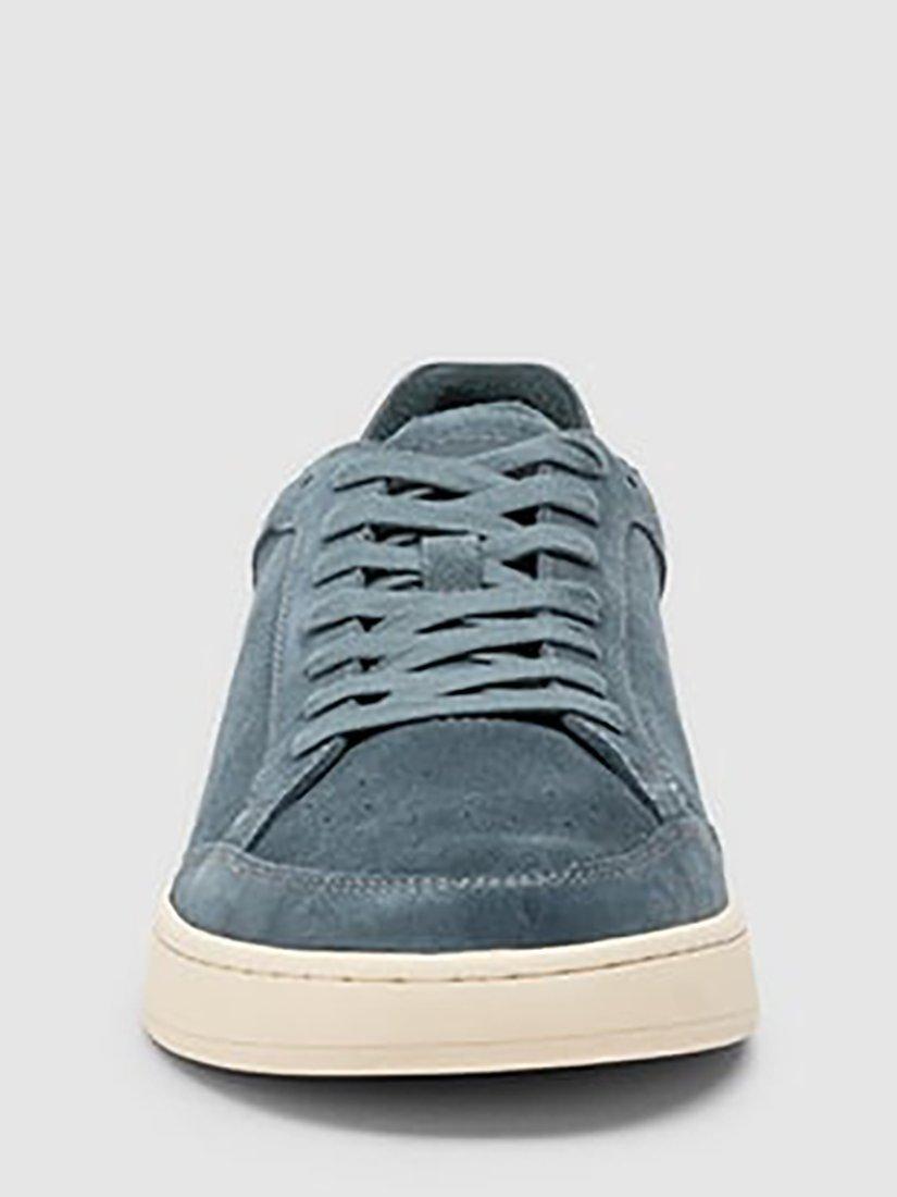 Product image 5 of 9, which shows Rodd & Gunn Sussex Street Leather Trainers, Denim Blue, 7