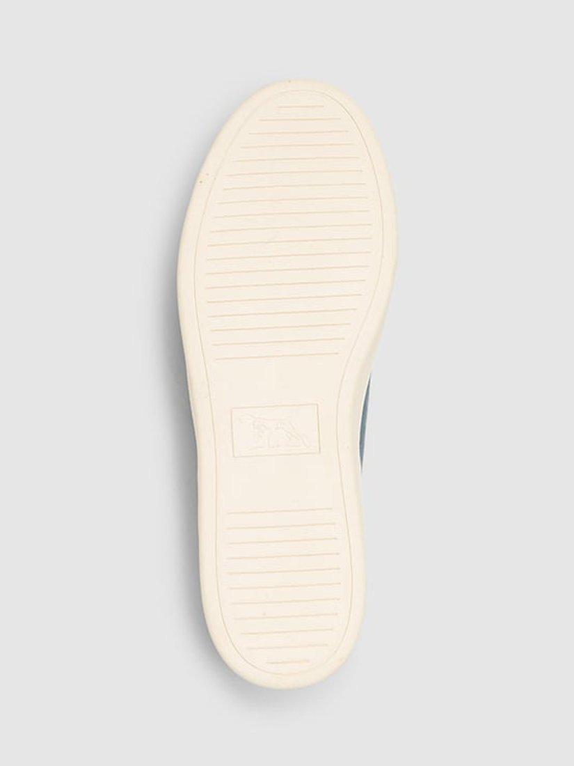 Product image 8 of 9, which shows Rodd & Gunn Sussex Street Leather Trainers, Denim Blue, 7