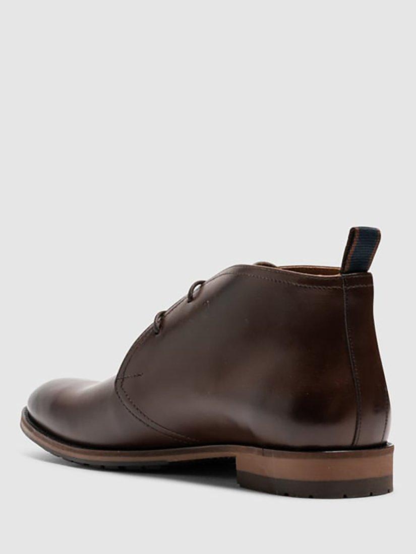 Product image 4 of 9, which shows Rodd & Gunn Pebbly Hill Leather Desert Boots, Maro, 7
