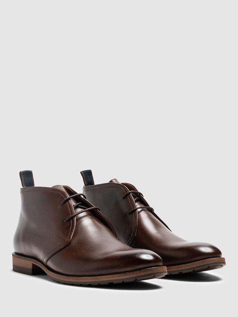 Product image 9 of 9, which shows Rodd & Gunn Pebbly Hill Leather Desert Boots, Maro, 7