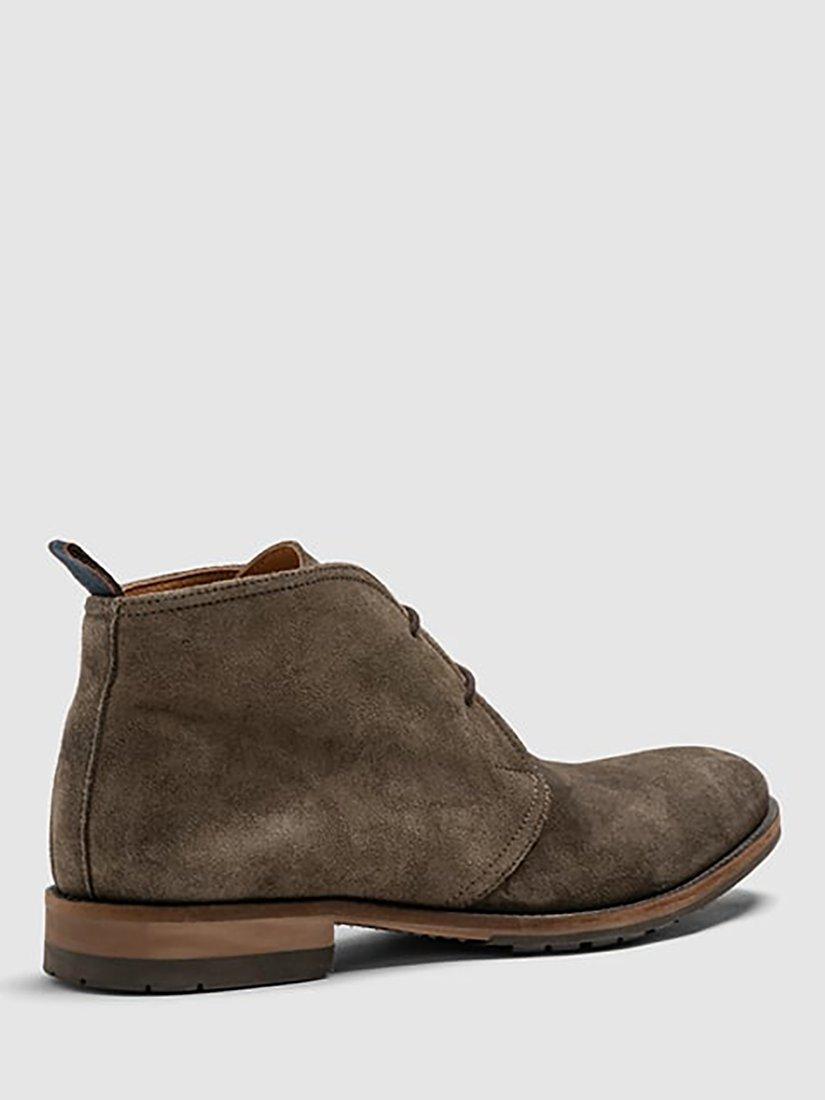 Product image 3 of 9, which shows Rodd & Gunn Pebbly Hill Suede Desert Boots, Taupe, 7