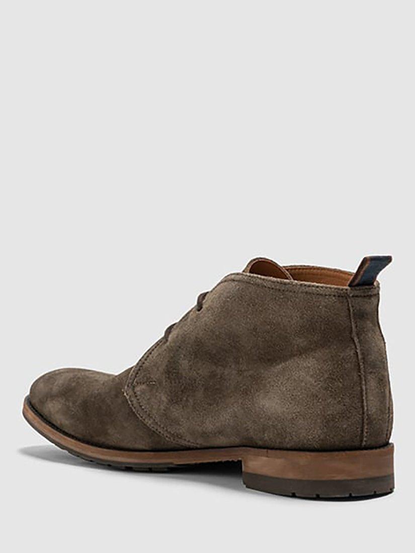 Product image 4 of 9, which shows Rodd & Gunn Pebbly Hill Suede Desert Boots, Taupe, 7