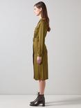 L.K.Bennett Newton Shirt Dress, Olive