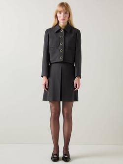 L.K.Bennett Halina Jacket, Black, Black