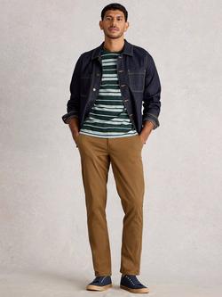 White Stuff Sutton Trousers, Mid Brown