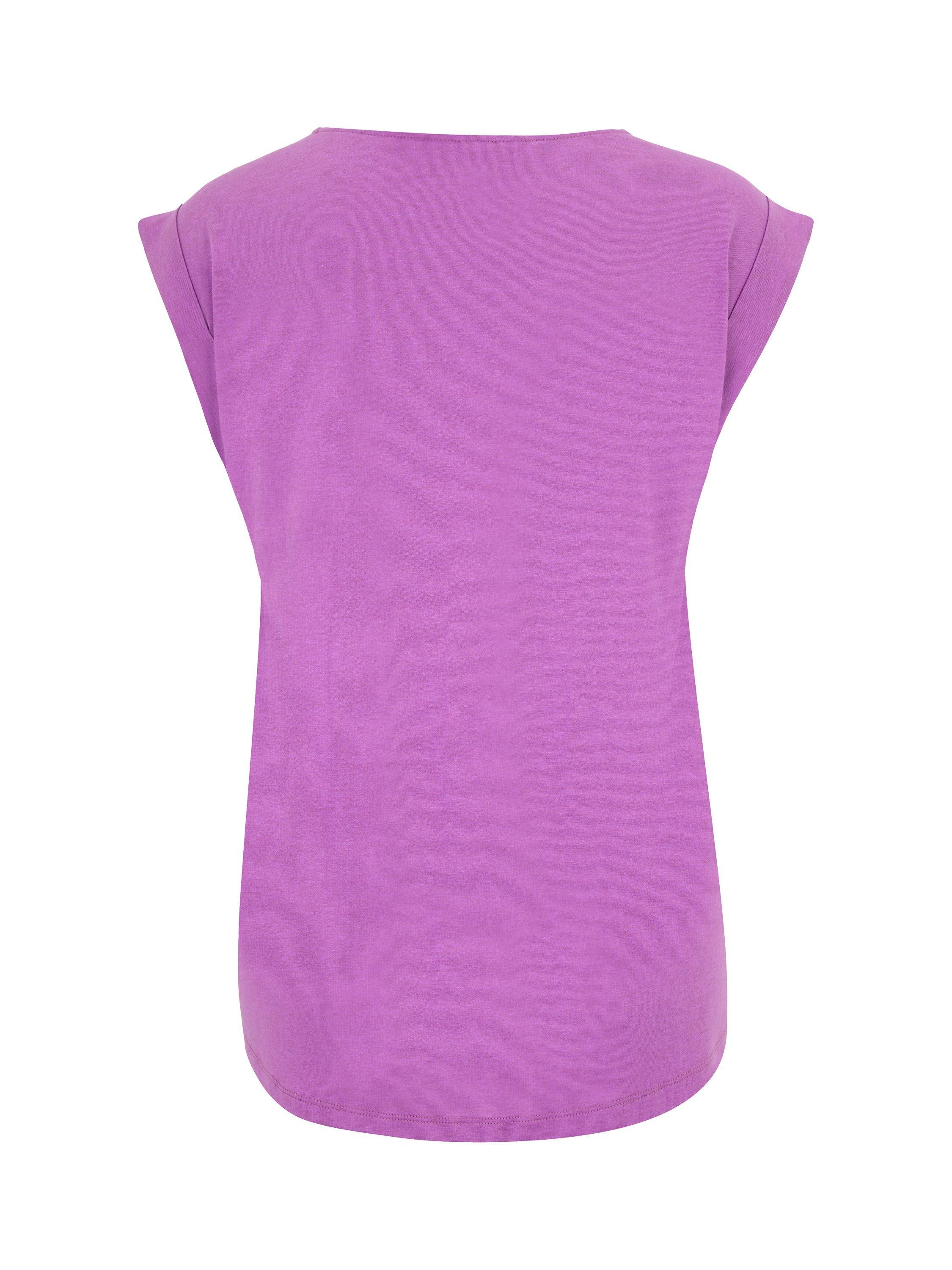 Product image 5 of 7, which shows Venice Beach Women's Arden Sports T-Shirt, Violet Purple, S