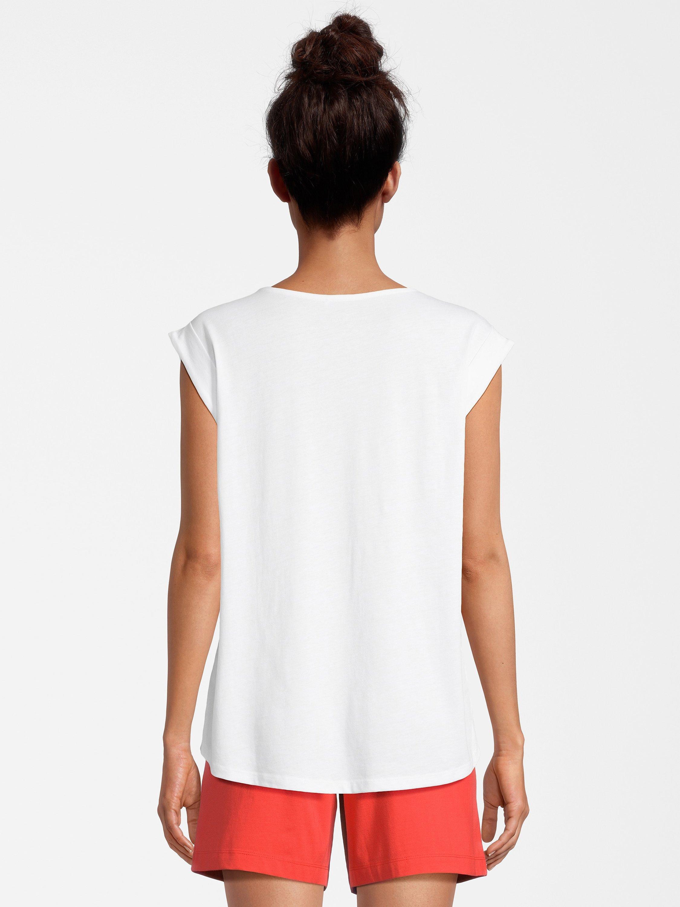 Product image 2 of 7, which shows Venice Beach Women's Arden Sports T-Shirt, White, S