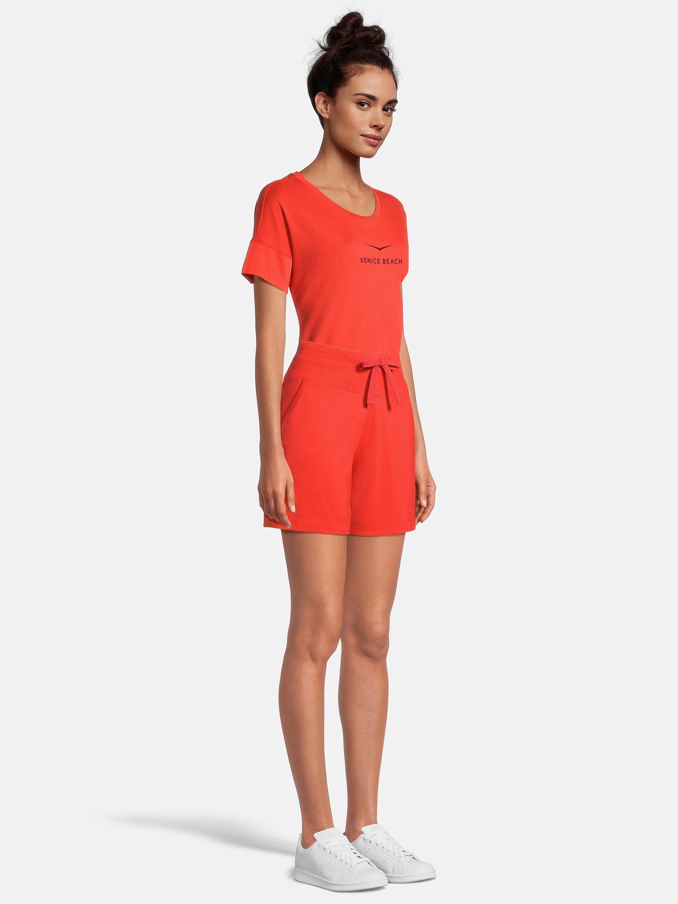 Product image 3 of 7, which shows Venice Beach Women's Morla Shorts, Sunset Orange, S