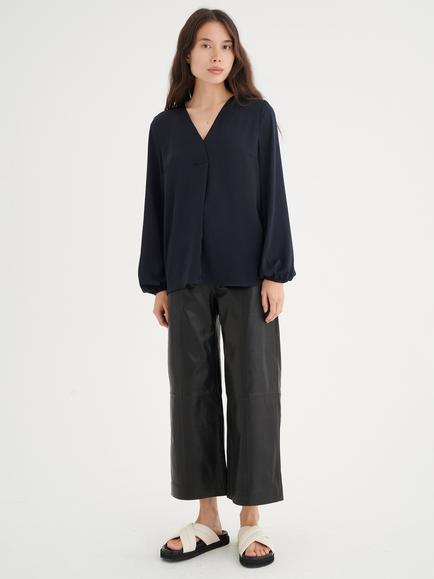InWear Rinda Long Sleeve Top, Marine Blue, Marine Blue
