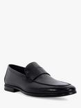 Dune London Sylas Leather Loafers, Black