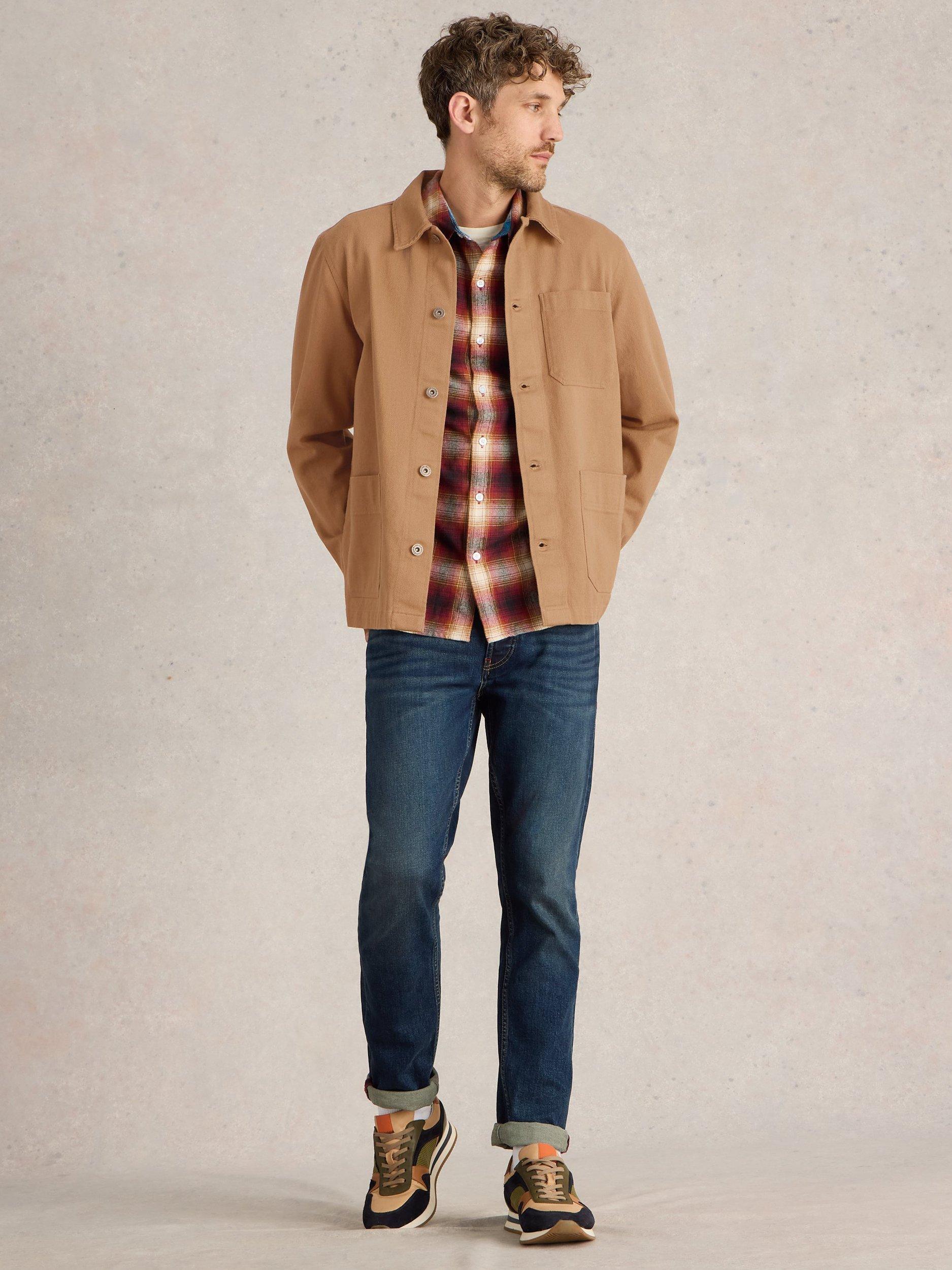 Product image 1 of 7, which shows White Stuff Kynman Workwear Jacket, Tan, XS