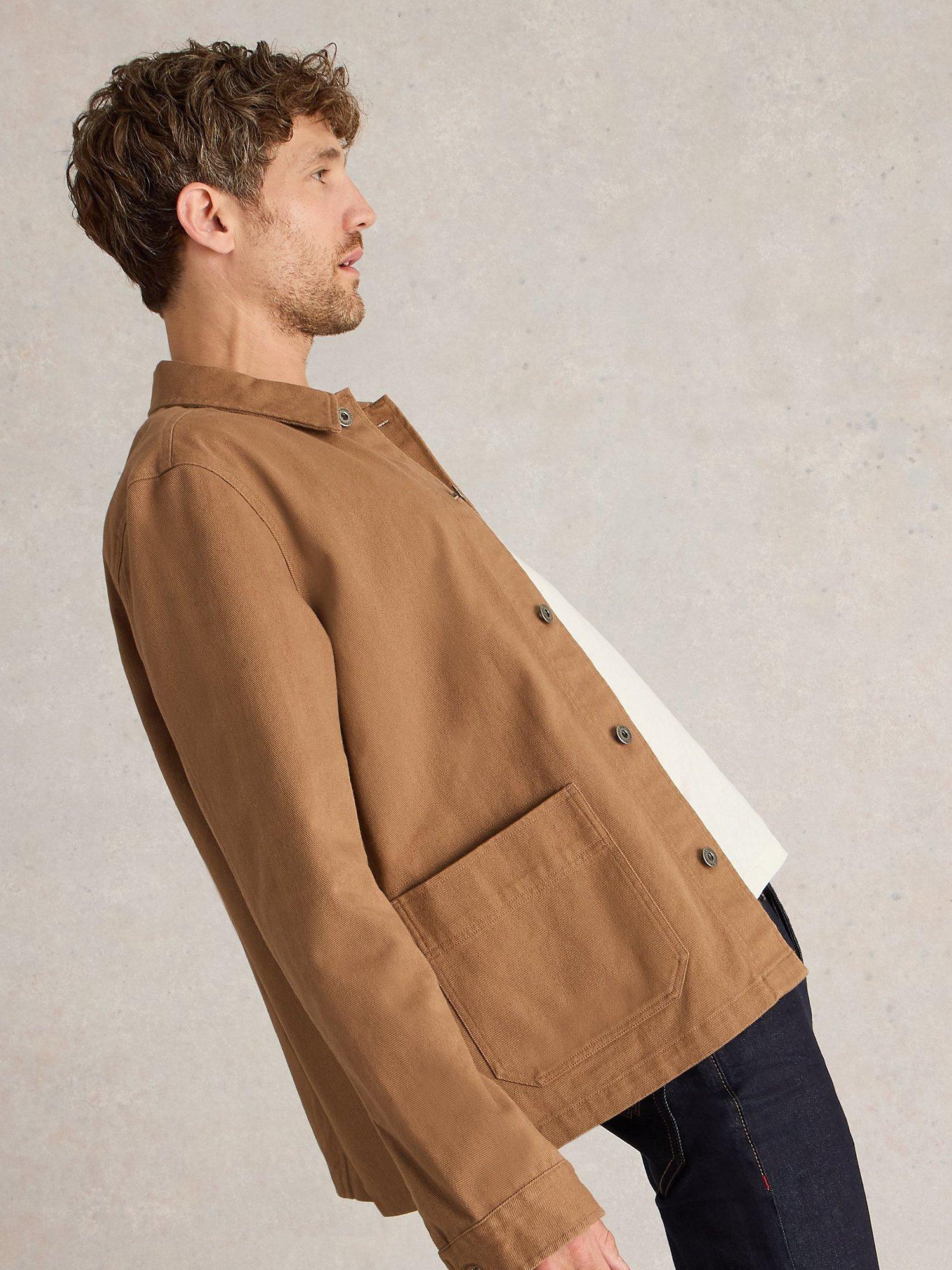 Product image 4 of 7, which shows White Stuff Kynman Workwear Jacket, Tan, XS