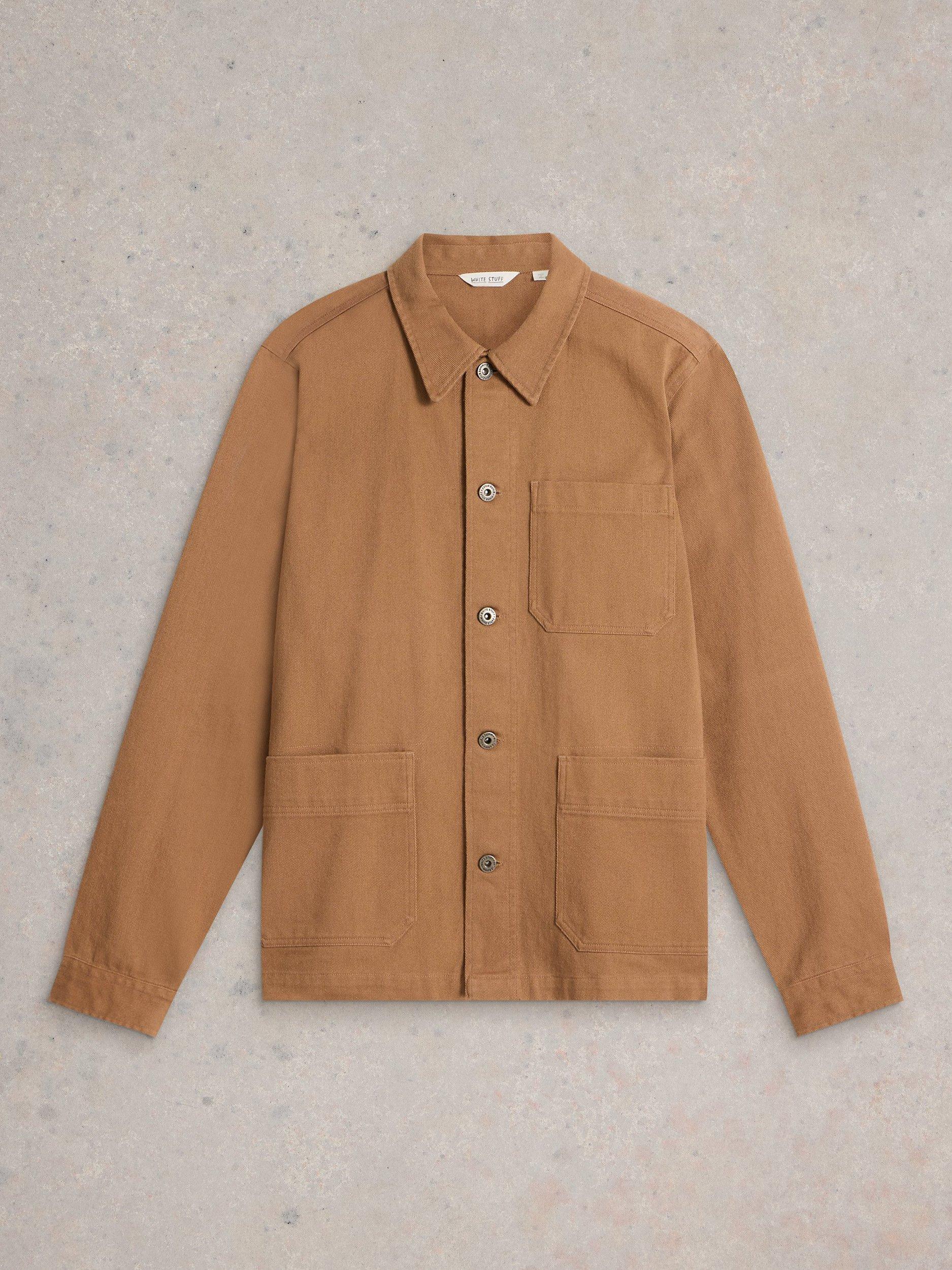 Product image 5 of 7, which shows White Stuff Kynman Workwear Jacket, Tan, XS