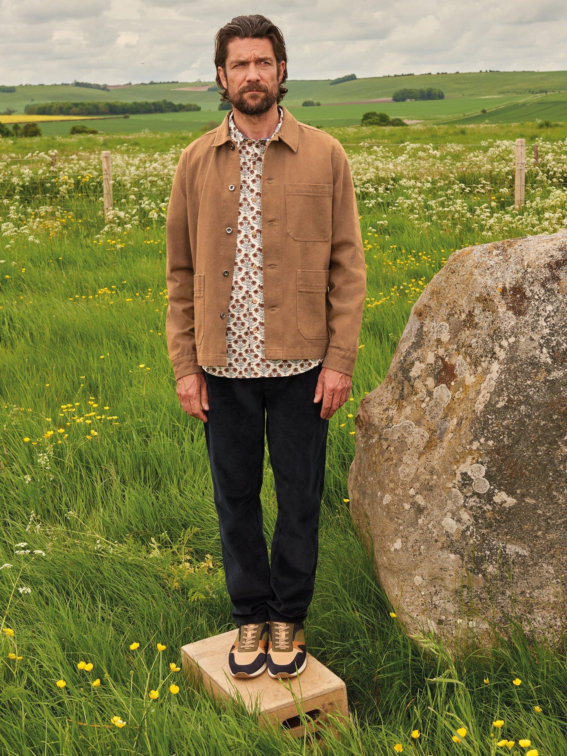 Product image 7 of 7, which shows White Stuff Kynman Workwear Jacket, Tan, XS