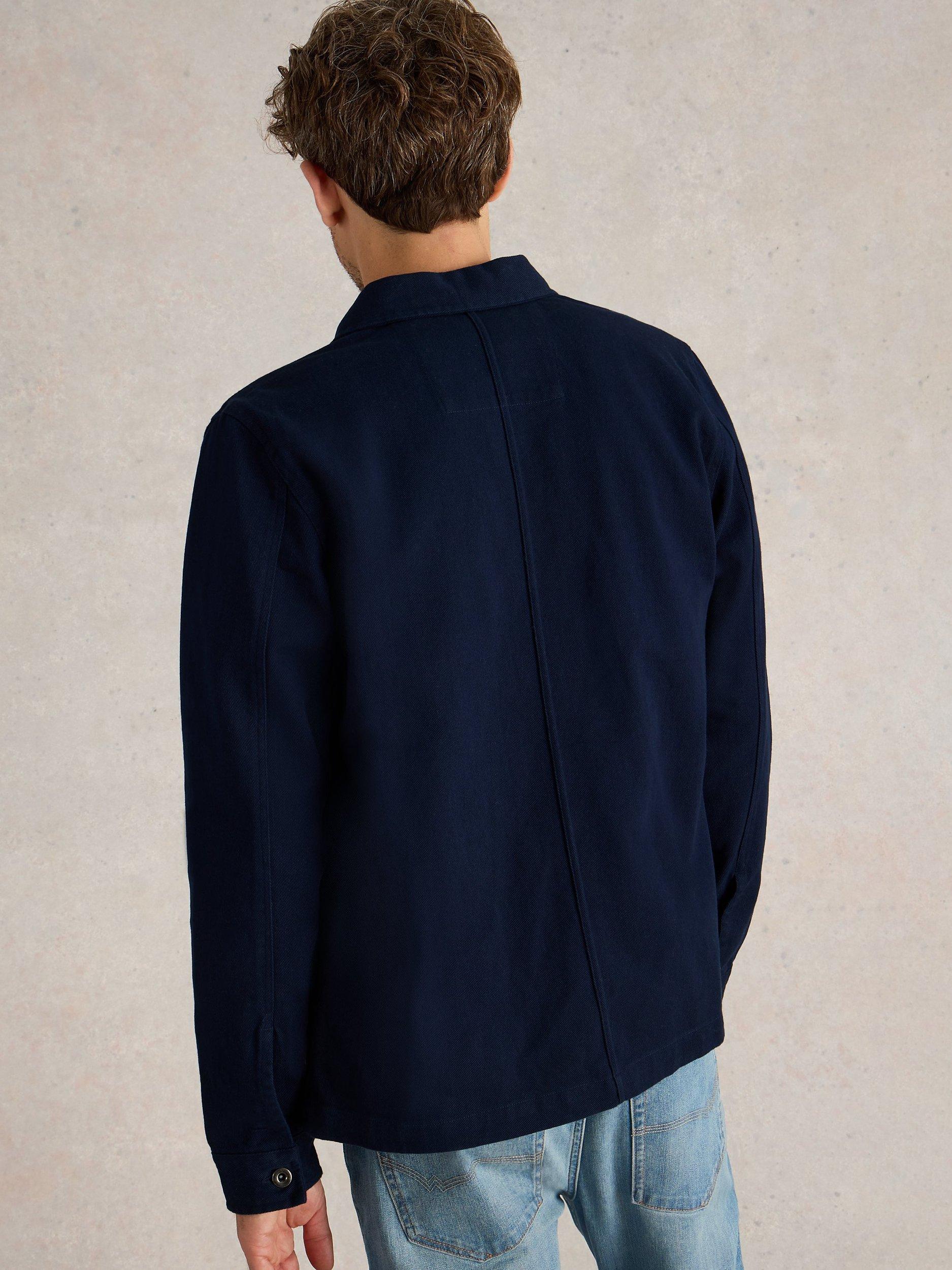 Product image 2 of 7, which shows White Stuff Kynman Workwear Jacket, Navy, XS