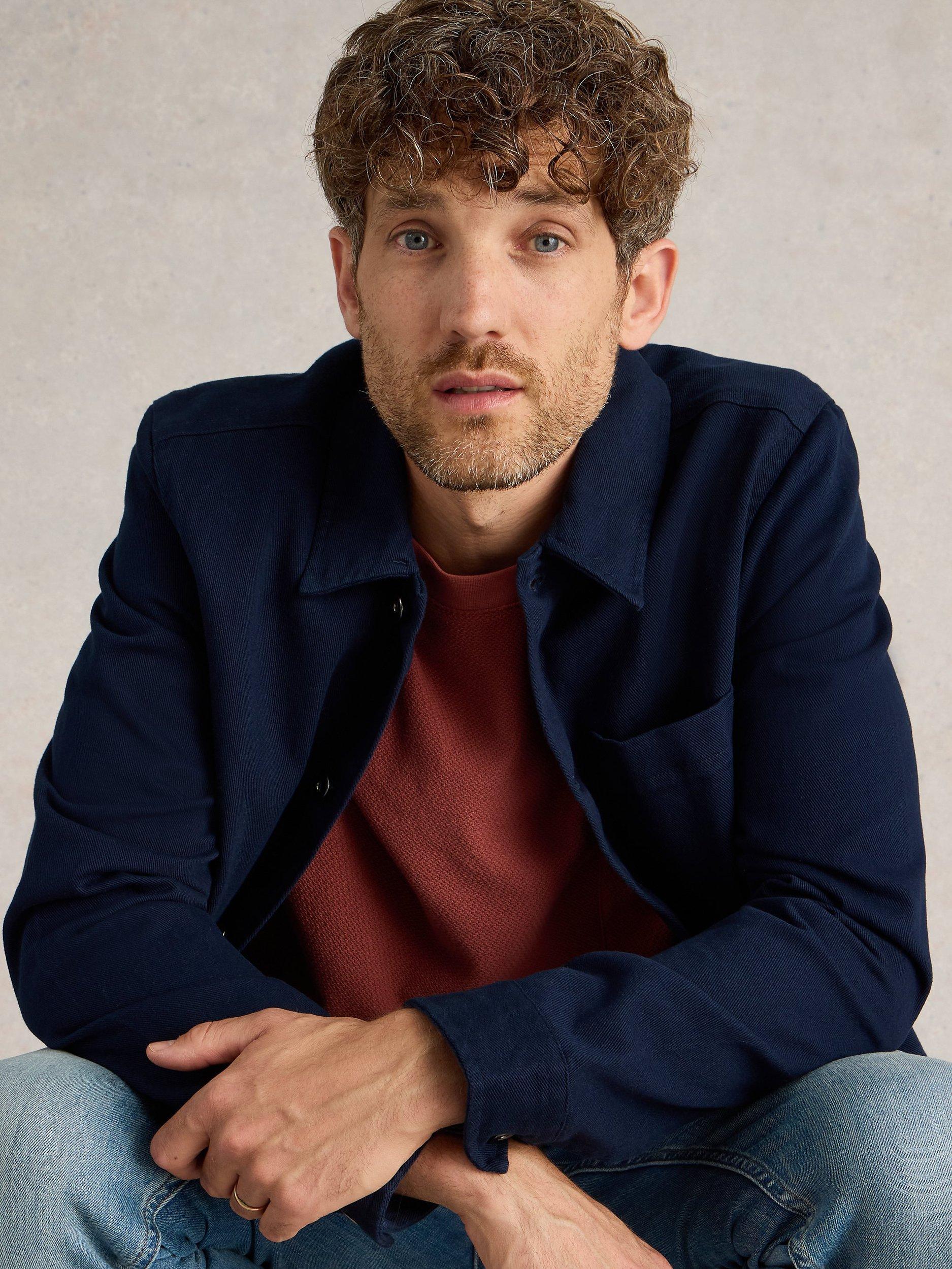 Product image 4 of 7, which shows White Stuff Kynman Workwear Jacket, Navy, XS