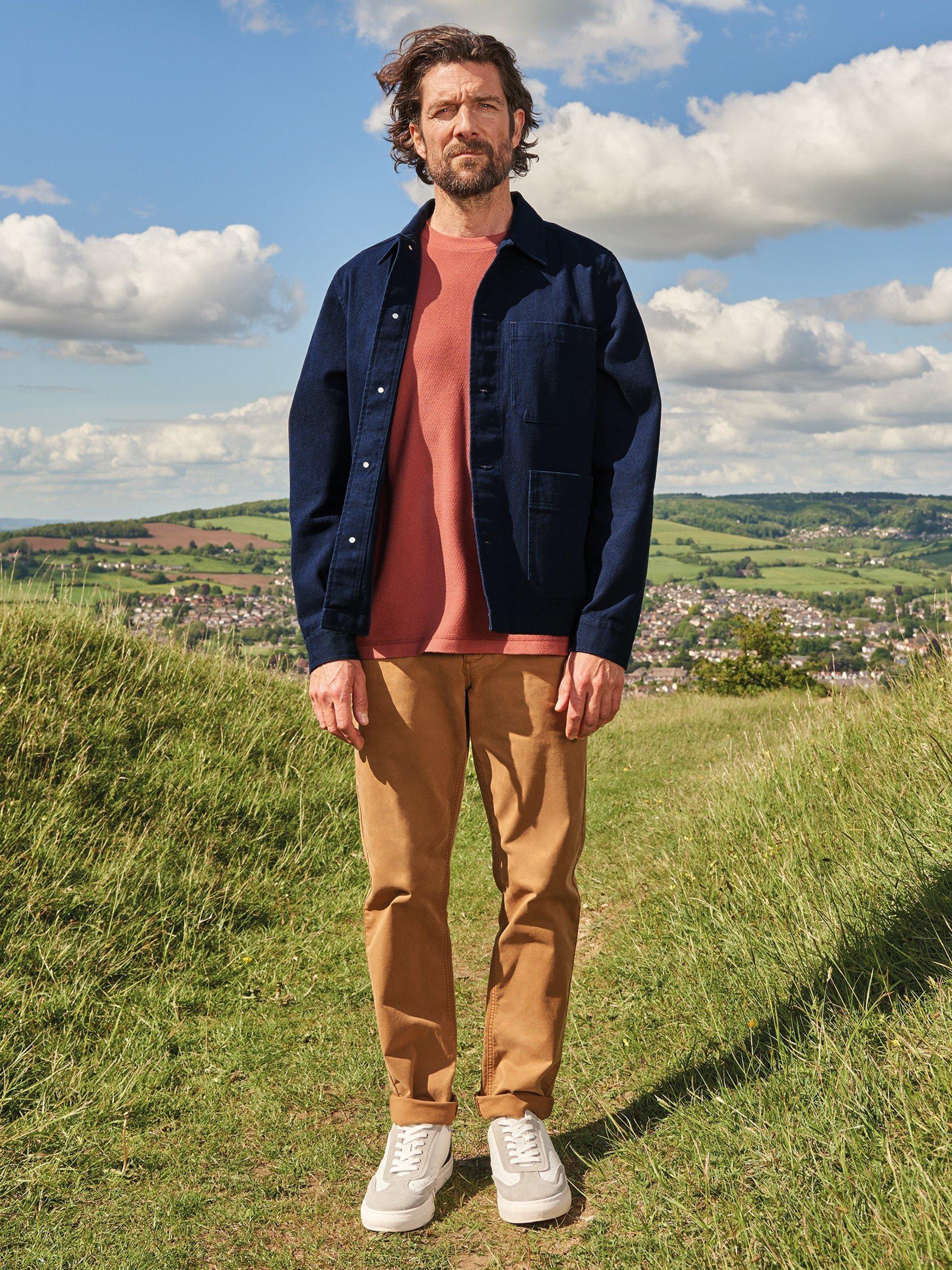 Product image 7 of 7, which shows White Stuff Kynman Workwear Jacket, Navy, XS