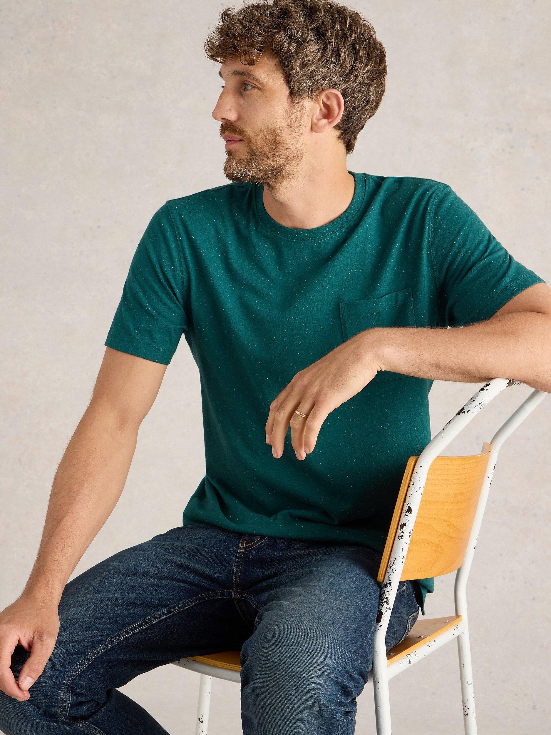 White Stuff Abersoch Tee, Dark Teal