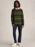 White Stuff Long Sleeve Stripe Rugby Shirt