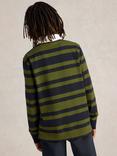 White Stuff Long Sleeve Stripe Rugby Shirt