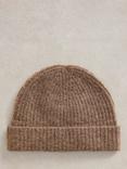 White Stuff Albie Wool Beanie, Brown