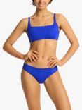 Sea Level Square Neck Bralette Bikini Top, Cobalt