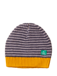 Little Green Radicals Kids' Stripe Beanie, Dreamy Blue